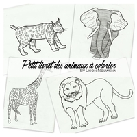Image de Le petit livret des animaux à colorier