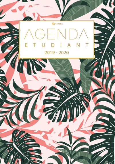 Image de Agenda Etudiant 2019/2020 - Calendrier de Août 2019 à Août 2020- Agenda Semainier et Agenda Journalier Scolaire