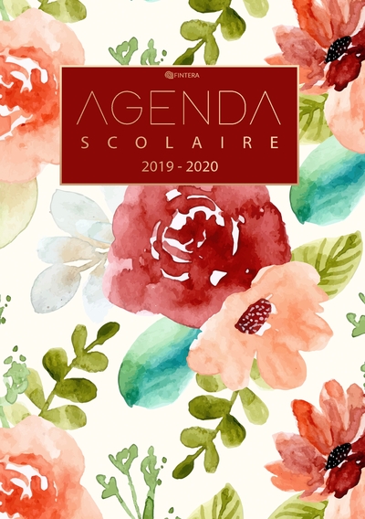 Image de Agenda Scolaire 2019 / 2020 - Agenda Semainier, Agenda Journalier Scolaire et Calendrier de Août 2019 à Août 2020