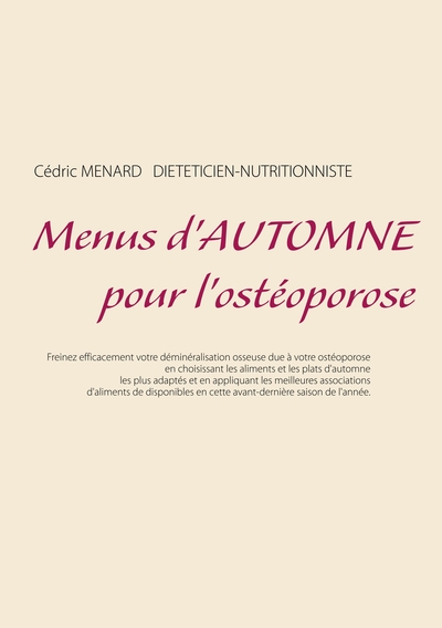 Image de Menus d'automne pour l'ostéoporose