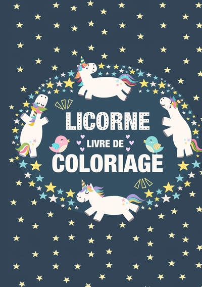 Picture of Coloriage Licornes pour Enfants 3-8 ans