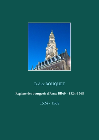 Picture of Registre des bourgeois d'Arras BB49 - 1524-1568