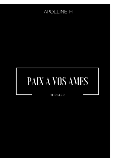 Picture of Paix à vos âmes