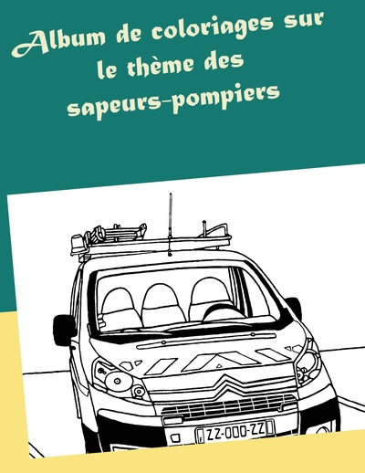 Image de Album de coloriages sur le thème des sapeurs-pompiers