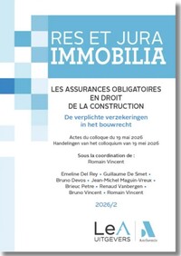 Picture of Les assurances obligatoires en droit de la construction