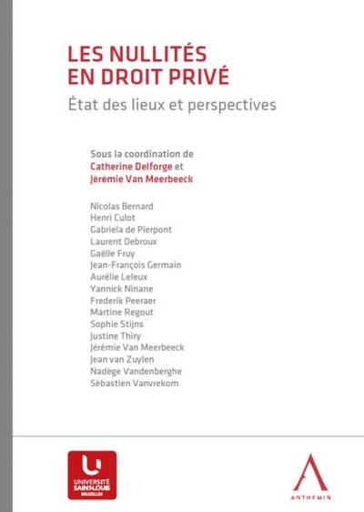 Picture of les nullités en droit privé