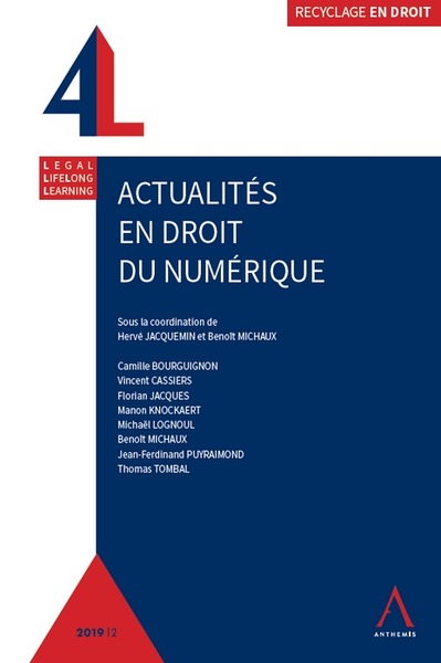Picture of ACTUALITES EN DROIT DU NUMERIQUE