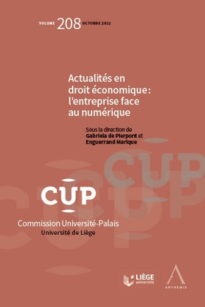 Picture of Actualités en droit économique : l'entreprise face au numérique