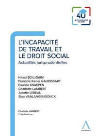 Picture of L'incapacité de travail et le droit social