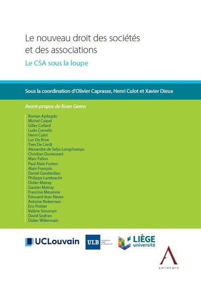 Image de Le nouveau droit des sociétés et des associations