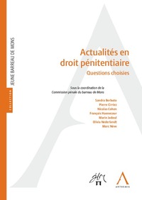 Picture of ACTUALITES EN DROIT PENITENTIAIRE