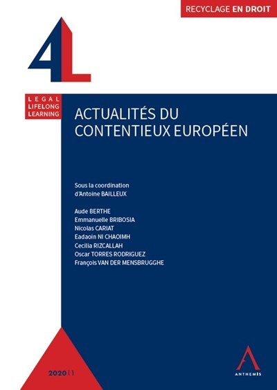 Picture of Actualités du contentieux européen
