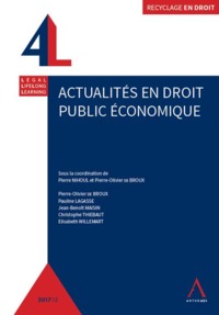 Picture of ACTUALITES EN DROIT PUBLIC ECONOMIQUE