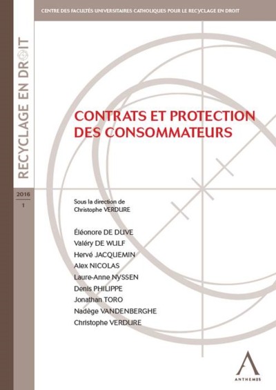 Picture of contrats et protection des consommateurs