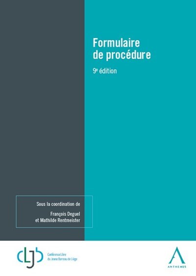 Picture of Formulaire de procédure 2022