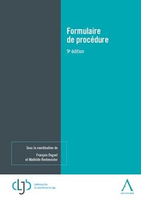 Picture of Formulaire de procédure 2022