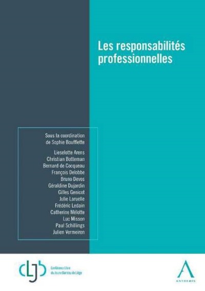 Picture of LES RESPONSABILITES PROFESSIONNELLES