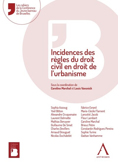 Picture of Incidences des règles du droit civil en droit de l'urbanisme