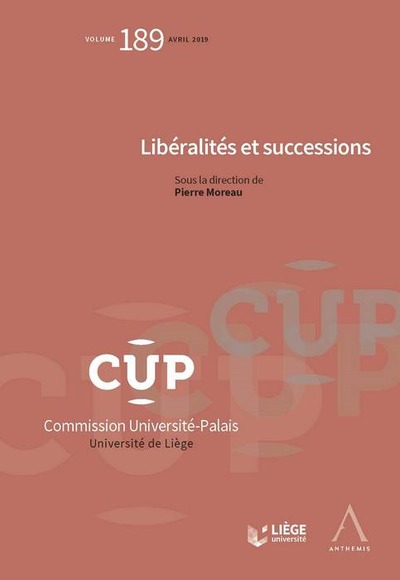 Picture of LIBERALITES ET SUCCESSIONS