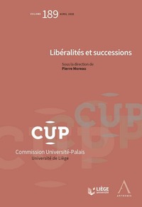 Picture of LIBERALITES ET SUCCESSIONS
