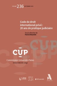 Picture of Code de droit international privé : 20 ans de pratique judiciaire