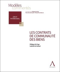 Image de Les contrats de communauté des biens