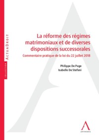 Picture of LA REFORME DES REGIMES MATRIMONIAUX ET DE DIVERSES DISPOSITIONS SUCCESSORALES