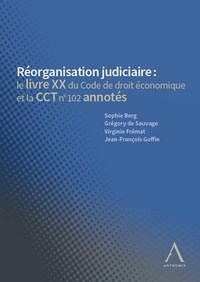 Picture of Réorganisation judiciaire : code annoté