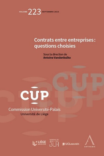 Picture of Contrats entre entreprises : questions choisies