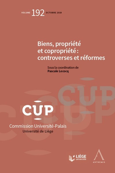 Picture of BIENS, PROPRIETE ET COPROPRIETE : CONTROVERSES ET REFORMES