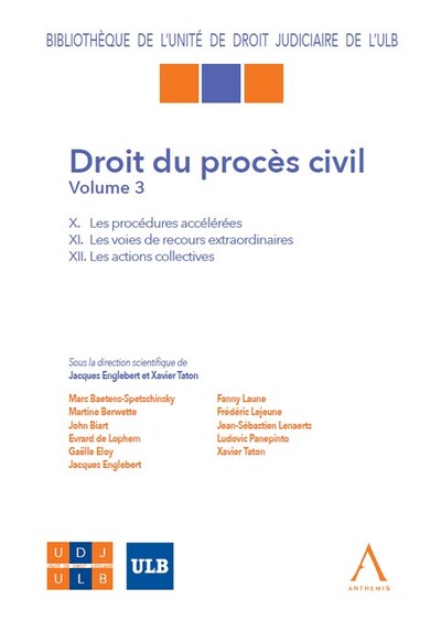 Picture of Droit du procès civil - Volume 3