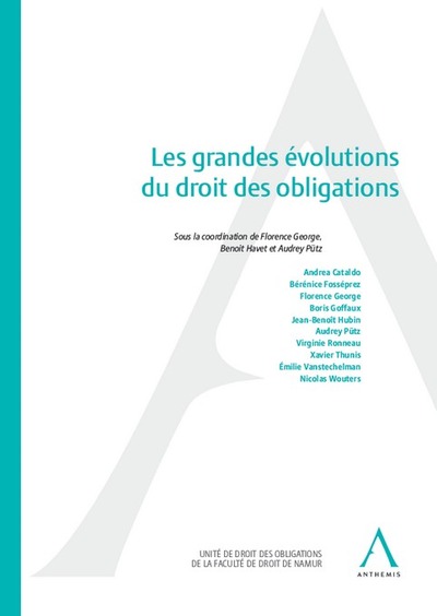 Picture of LES GRANDES EVOLUTIONS DU DROIT DES OBLIGATIONS