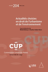 Picture of Actualités choisies en droit de l'urbanisme et de l'environnement