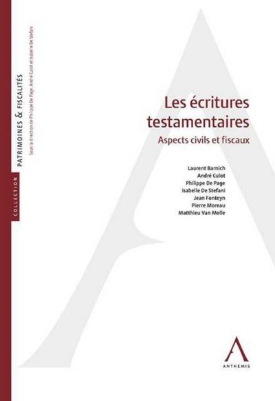 Picture of les écritures testamentaires