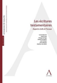 Picture of les écritures testamentaires