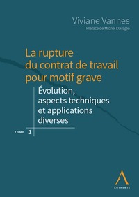 Picture of LA RUPTURE DU CONTRAT DE TRAVAIL POUR MOTIF GRAVE T1