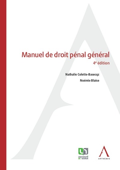 Image de Manuel de droit pénal général