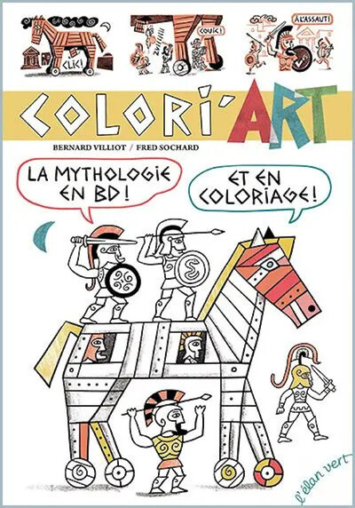 Picture of Colori'art - la mythologie en BD ! Et en coloriage ! scénari