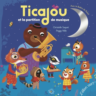 Picture of Ticajou et la partition de musique : avec le Boléro de Ravel
