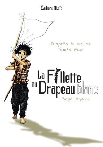 Picture of La fillette au drapeau blanc