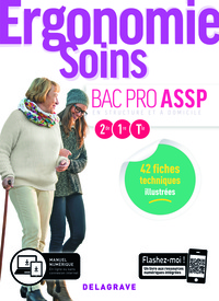 Picture of Ergonomie, Soins 2de, 1re, Tle Bac Pro ASSP (2019) - Pochette élève