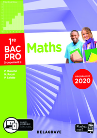Picture of Mathématiques - Groupement C - 1re Bac Pro (2020) - Pochette élève