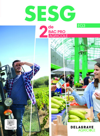 Picture of Sciences Économiques Sociales et de Gestion (SESG) 2de Bac Pro Agricole (2026) - Pochette élève