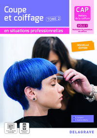 Picture of En situations professionnelles Coupe et coiffage - Pôle 1 T2 - CAP Métiers de la coiffure (2025) - Pochette élève