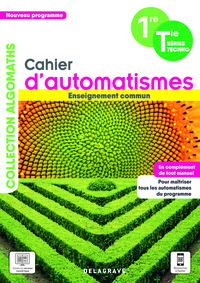 Picture of Cahier d'automatismes Maths 1re, Tle Technologiques Enseignement commun (2021) - Cahier élève