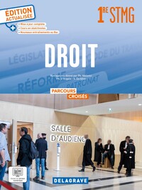 Picture of Parcours croisés - Droit 1re STMG (2023) - Manuel élève