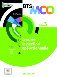 Image de Bloc 3 - Assurer la gestion opérationnelle BTS MCO 1 et 2 (2024) - Pochette élève