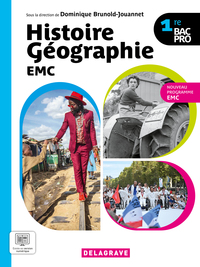 Picture of Histoire Géographie EMC 1re Bac Pro (2025) - Manuel élève