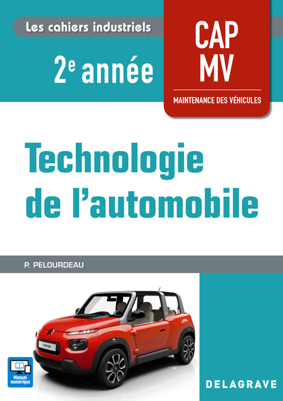 Picture of Technologie de l'automobile 2e année CAP MV (2018) - Pochette élève