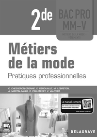 Picture of Métiers de la mode 2de Bac Pro MM-V (2018) - Livre du professeur